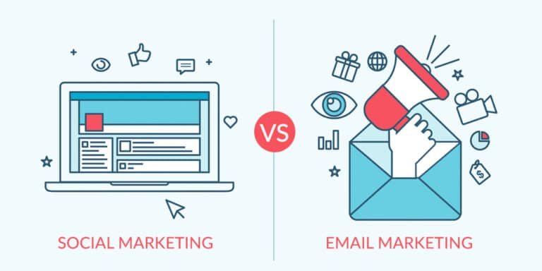 When creating a marketing strategy, is email marketing or social media marketing better? Social Media Marketing vs. Email Marketing; both offer different pros, they also have their own unique cons.